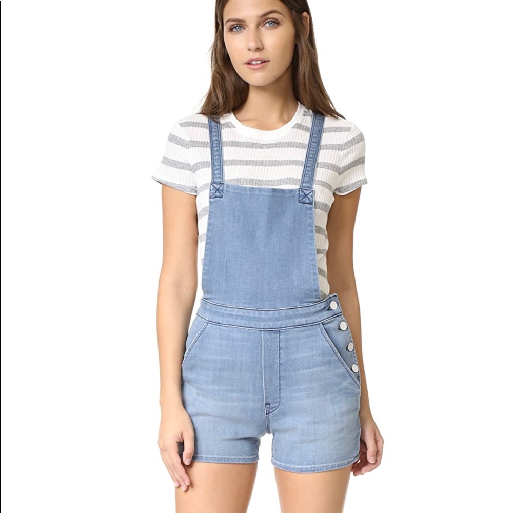 Mother Short Overall - Swooner *like new*